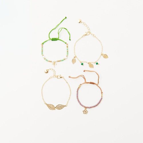 Set Sfera Mujer Pulsera S Filigrana Dorado