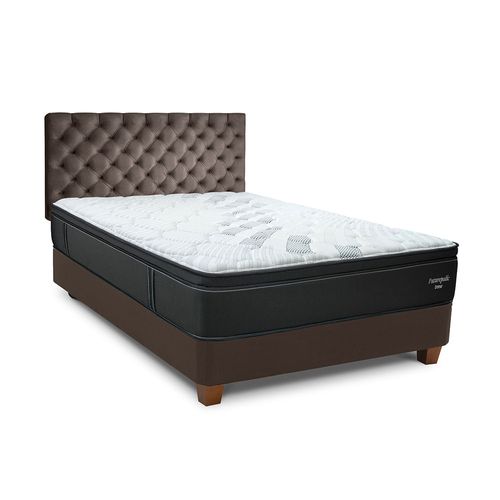 Dormitorio Americano Marron Futurepedic 2 Plazas