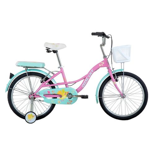 Bicicleta Goliat Para Niño Glt Cabo Aro 20 Blanco / Rosado