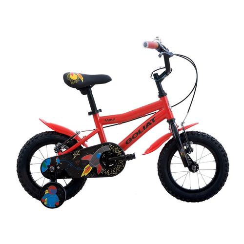 Bicicleta Goliat Para Niño Glt Maui Aro 12 Rojo