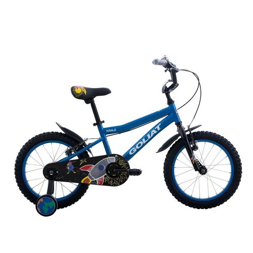 Bicicleta Goliat Para Niño Glt Maui Aro 16 Azul