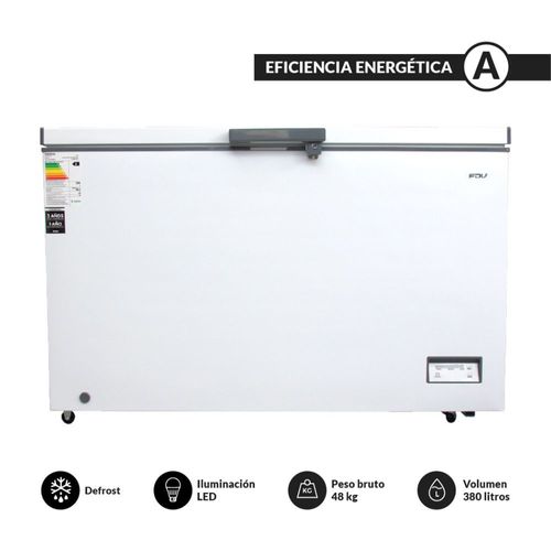 Congeladora FDV Horizontal Defrost 380L Blanco