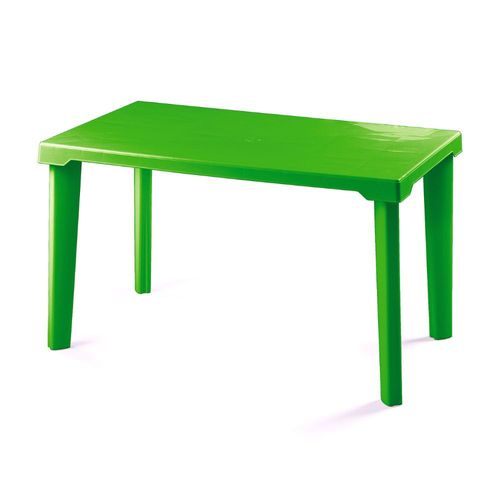 Mesa Rectangular Gran Inka Polipropileno Verde 70x120cm Polinplast