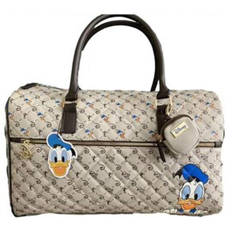 Bolsa-de-viaje-Disney-Donald-Duck-con-monedero---Beige