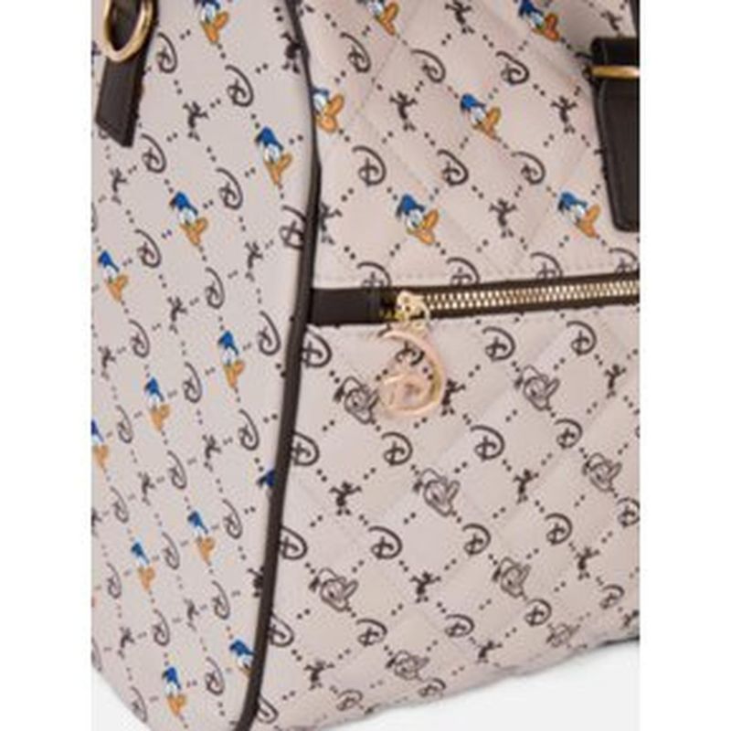 Bolsa-de-viaje-Disney-Donald-Duck-con-monedero---Beige