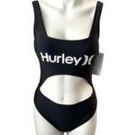 Ropa-De-Baño-MonoKini-Hurley-Una-Pieza-Mujer-Negro---Talla-L