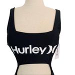 Ropa-De-Baño-MonoKini-Hurley-Una-Pieza-Mujer-Negro---Talla-L