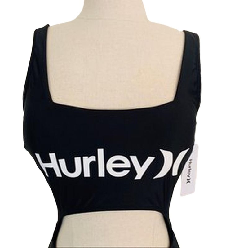 Ropa-De-Baño-MonoKini-Hurley-Una-Pieza-Mujer-Negro---Talla-L