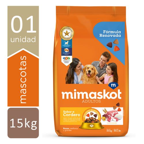 MIMASKOT EN SALSA CARNE 15 KG