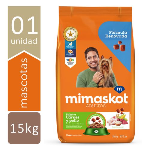 MIMASKOT ADULTO RAZAS PEQUEÑA 15 KG