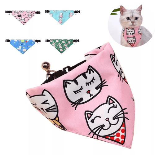 Bandana para GATOS pequeños, medianos y grandes Ajustable