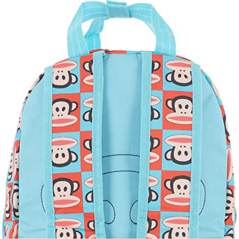 Mochila-Paul-Frank-Porta-Laptop---Celeste-y-Rojo