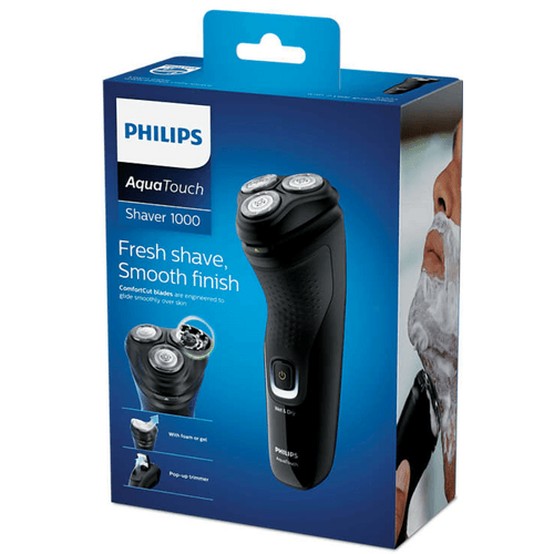 AFEITADORA PHILIPS INALAMBRICA CON PATILLERO  RESISTENTE AL AGUA S1223