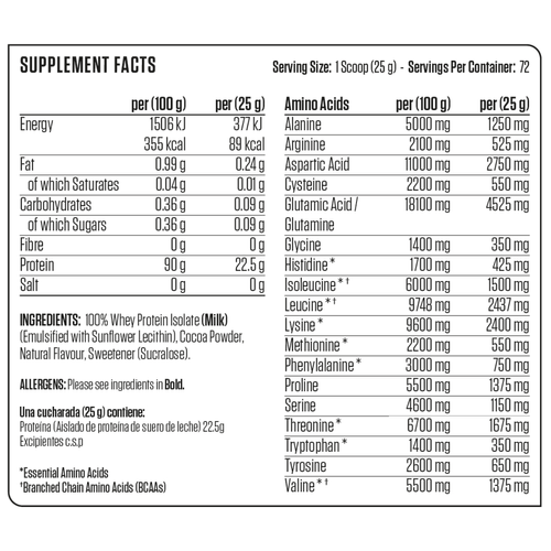 ISO-XP 1.8 kg C + BCAA 1.4 kg Icy Blue Raz + B. Fuel, Bottle, Swirl