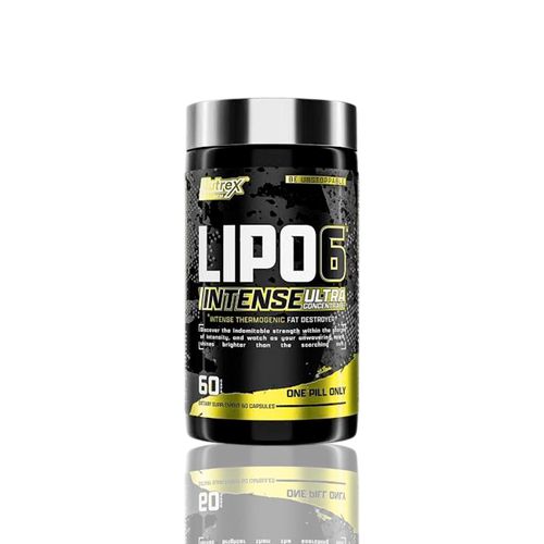 Quemador de Grasa Nutrex Lipo 6 Black Intense 60 Blackcaps