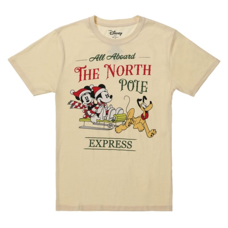 Polo-Navideño-Mickey-The-North-Pole-Express-Disney---Talla-M