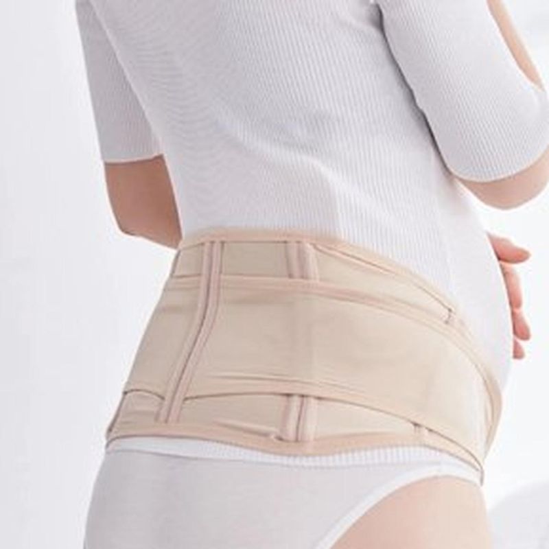 Cinturon-de-maternidad-para-mujeres-embarazadas-Beige---Talla-XXL