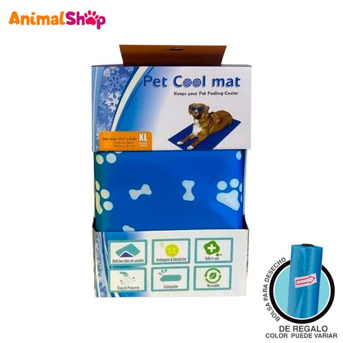 Cool Mat Para Perros Y Gatos Talla Xl Huesos 93 X 78