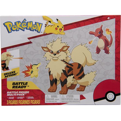 Pokemon Arcanine Charmeleon cyndaquil