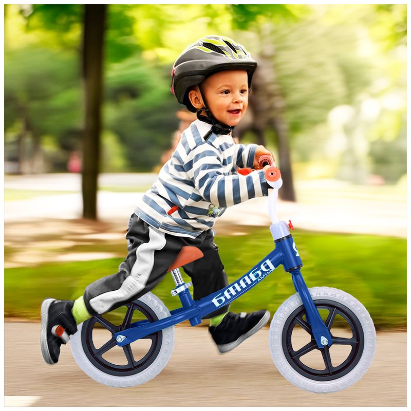 Bicicleta-de-Equilibrio-sin-Pedales-para-Niños-Azul-TB6