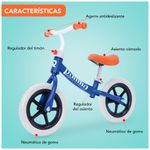 Bicicleta-de-Equilibrio-sin-Pedales-para-Niños-Azul-TB6