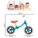 Bicicleta-de-Equilibrio-sin-Pedales-para-Niños-Verde-TB6