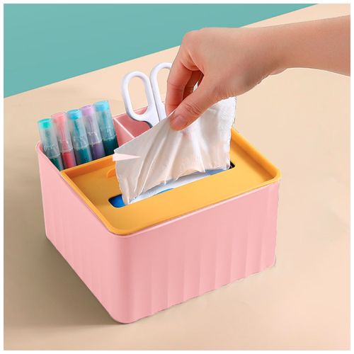 Caja Organizador para Escritorio y Oficina con Dispensador de Papel R30 RS