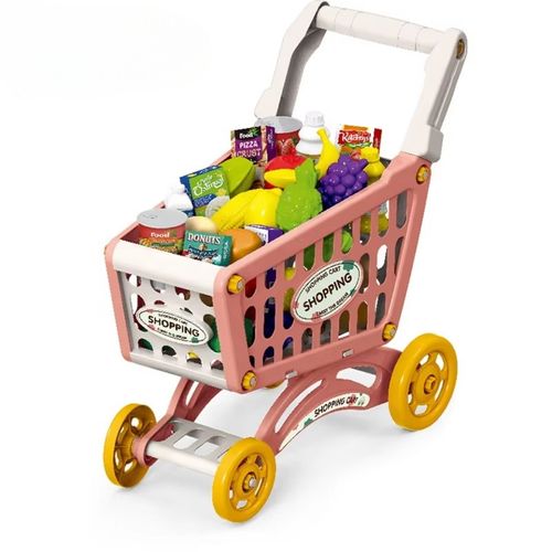 Juguete Carrito de Compras para Niñas 56Piezas