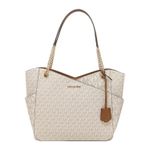 Cartera-Michael-Kors-Jet-Set-Signature-Vanilla