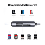 Lector-Usb-30-Usb-C-Tarjetas-Sd-Tf-5-Gbps-Ugreen