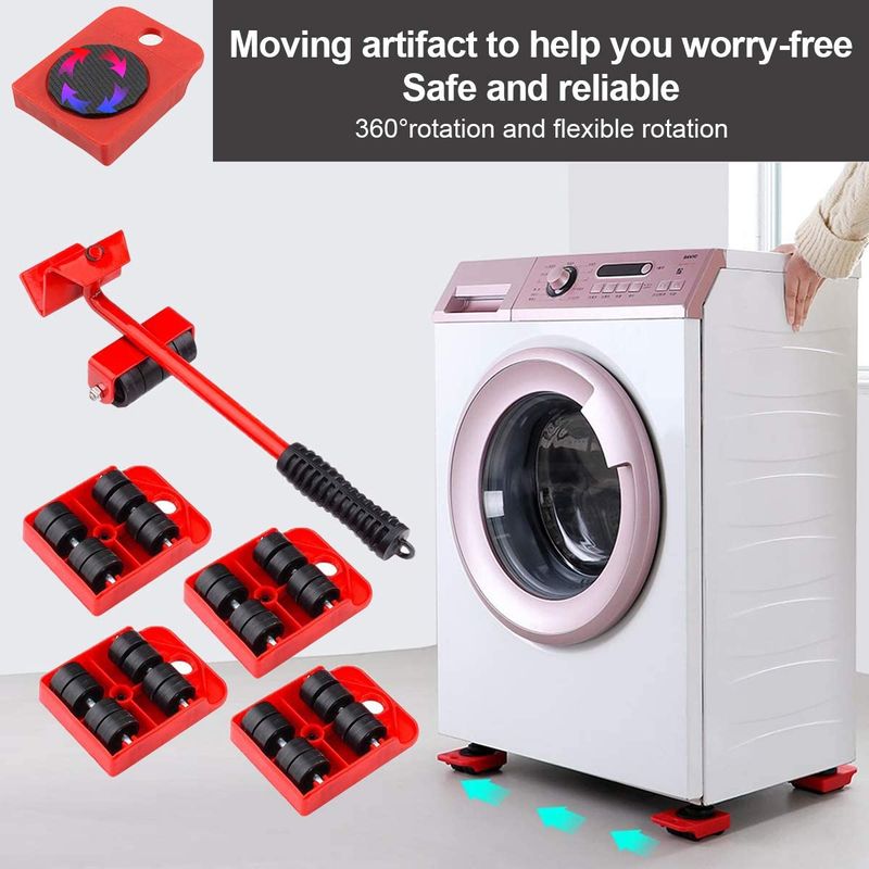 Base-Ajustable-Kit-de-4-Ruedas-para-Mover-Muebles-Sofas-Lavadoras-