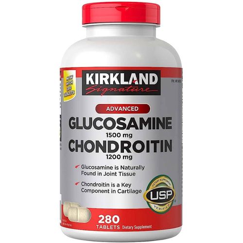 Glucosamina 1500mg con Condointrina 1200mg Kirkland Signature 280 tab