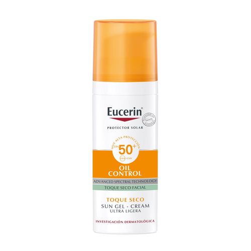 Eucerin Oil Control Protector Solar Toque Seco FPS 50+