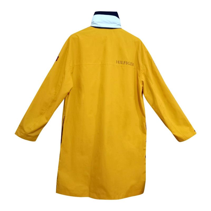 Abrigo-Cortaviento-para-Hombre-Tommy-Hilfiger-Impermeable---Amarillo-Talla-S