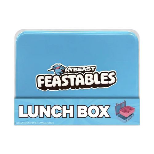 Lonchera Coleccionable Mr Beast Feastable Rosa/Azul