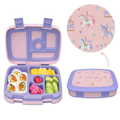 Lonchera Bentgo Kids Lunch Box - Unicornios en Carrusel