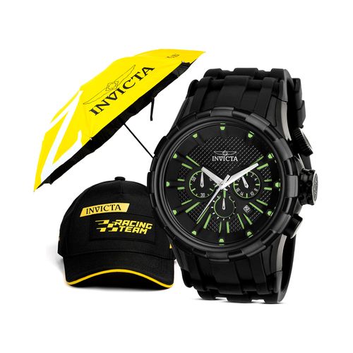 Reloj Invicta Force B 16974 52mm Pack Gorra y Sombrilla