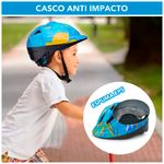 Casco-de-Bicicleta-Seguridad-Proteccion-para-Niños-Multicolor-AZ-C15