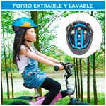 Casco-de-Bicicleta-Seguridad-Proteccion-para-Niños-Multicolor-AZ-C15