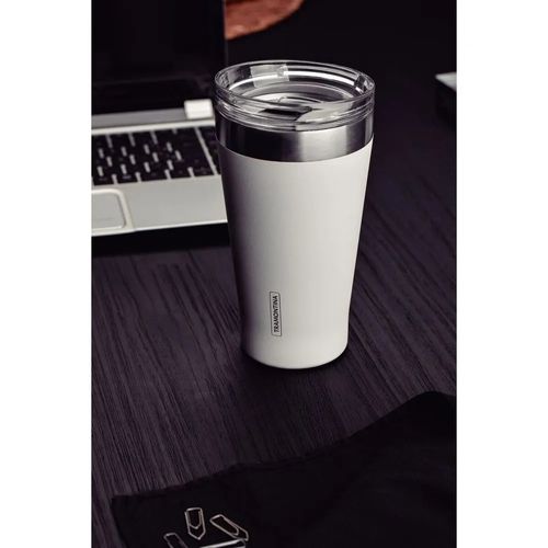 Vaso Térmico con tapa 550 ml Blanco Exata - Tramontina (MUNDO ELECTRONICO)