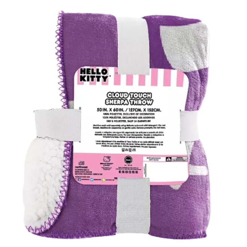 Manta-Acolchada-Hello-Kitty-127-x-152-cm---Purpura