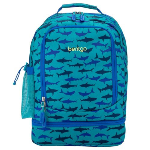 Mochila Bentgo Kids 2 en 1 - Tiburones