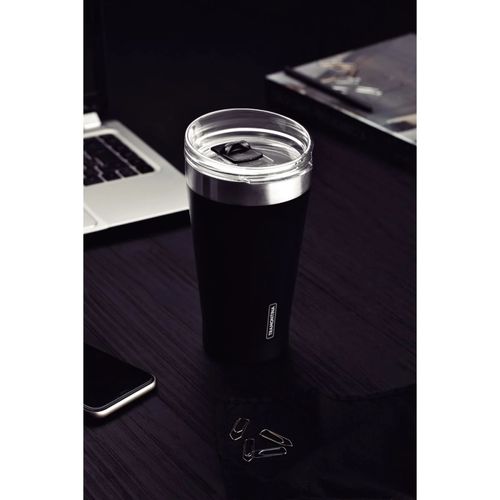 Vaso Térmico con tapa 550 ml Negro Exata - Tramontina (MUNDO ELECTRONICO)