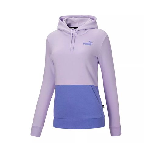 Puma Polera con Capucha Essential Morado Mujer Talla S