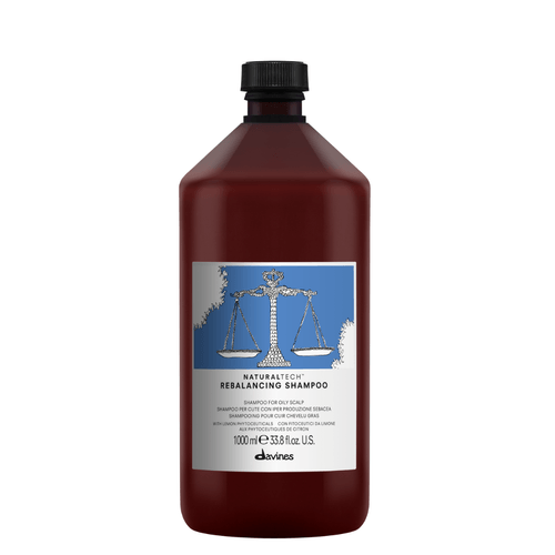 Davines rebalancing shampoo para cuero cabelludo graso 1000ml