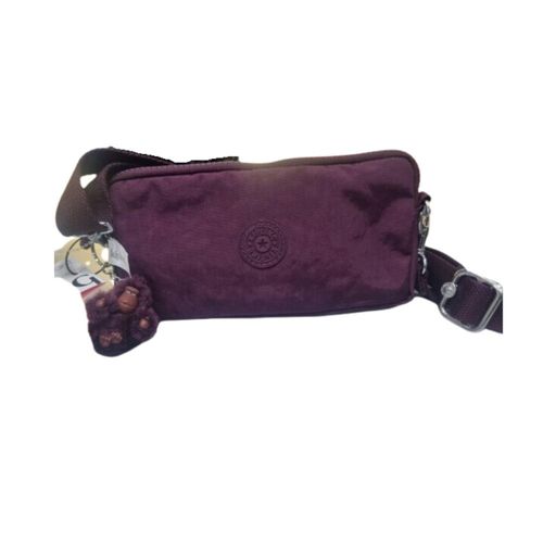 Cartera Crossbody Kipling Emilia - Dark Plum tonal