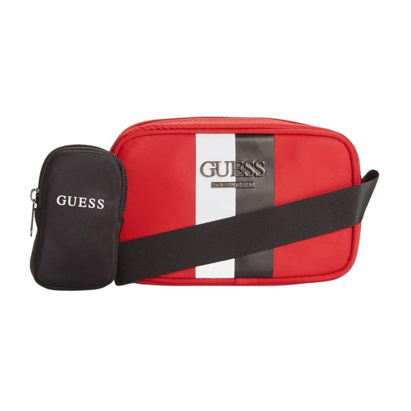 Morral-para-Hombre-Guess-Striped-Camera-Crossbody