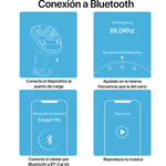 Adaptador-Bluetooth-Mp3-Llamadas-Cargador-Transmisor-Fm---Cable-USB-C-Gratis