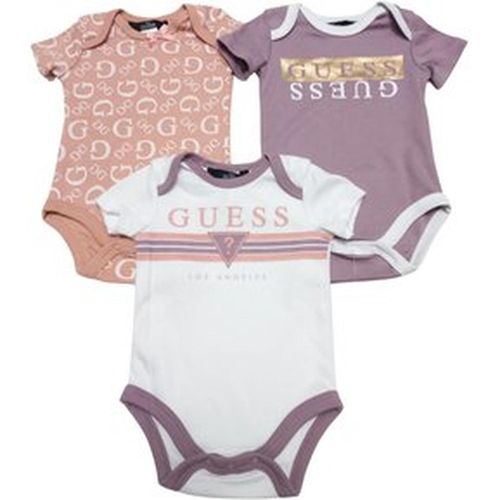 Pack de 3 piezas de Bodysuit o Bebecrece Guess para Niña - 0/3 Meses