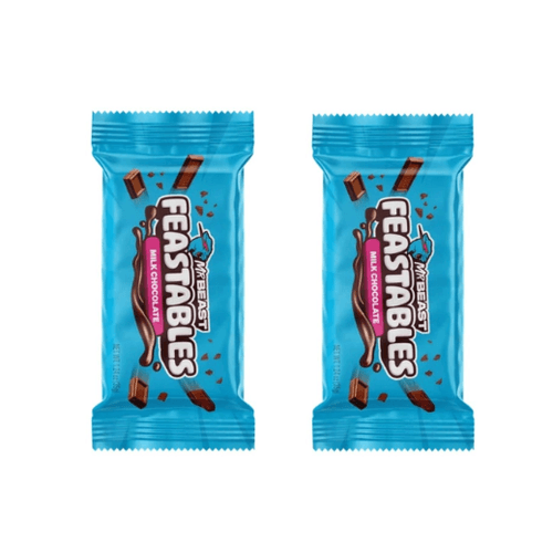 Packx2 Chocolate con leche Feastables Mr Beast - 35 gr